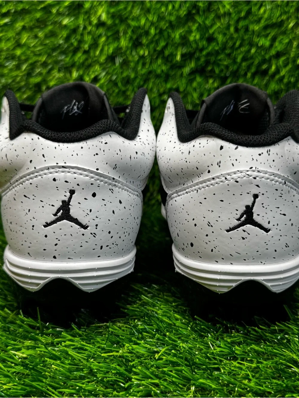 Size 12 - Mens Air Jordan Stadium 90 Low TD White Football Cleats - HQ0210-100